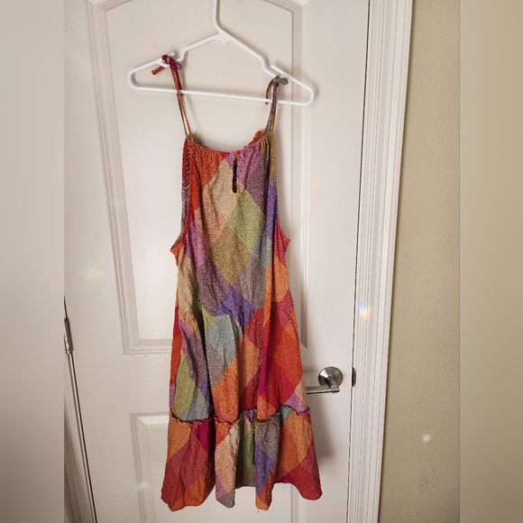 Colorful Patchwork Sundress - Picture 2 of 4